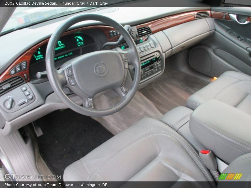 2003 DeVille Sedan Dark Gray Interior