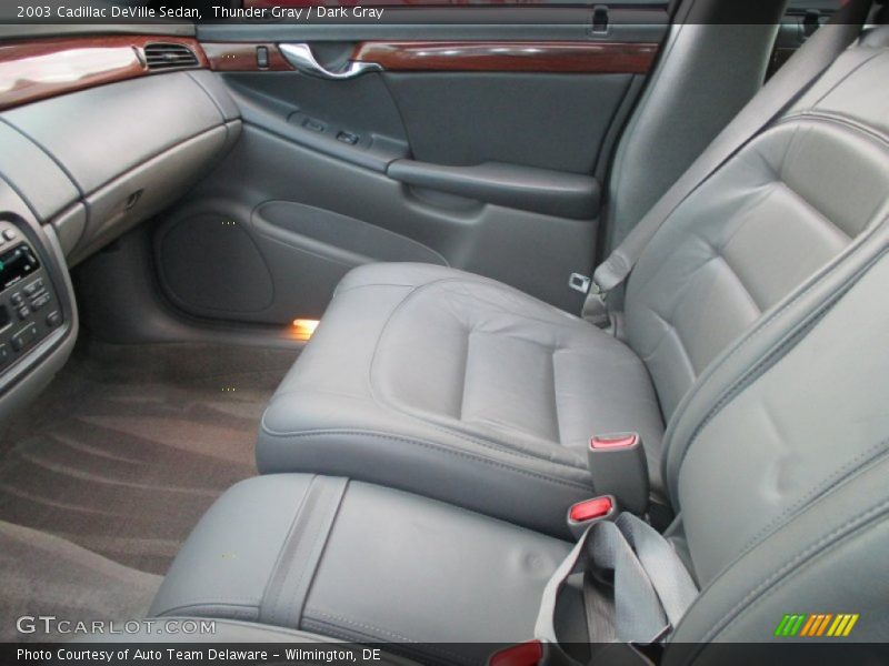Thunder Gray / Dark Gray 2003 Cadillac DeVille Sedan