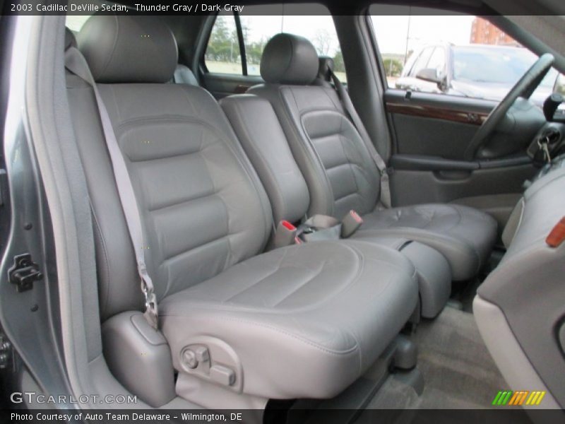 Front Seat of 2003 DeVille Sedan