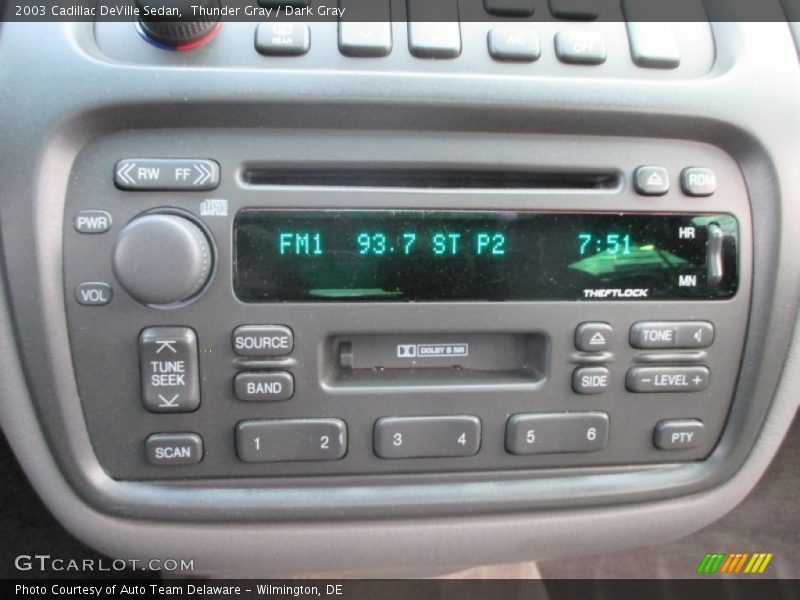 Audio System of 2003 DeVille Sedan