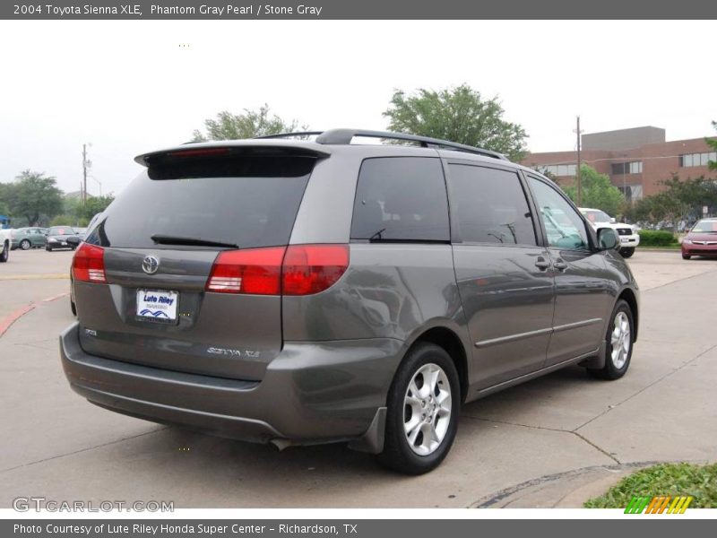 Phantom Gray Pearl / Stone Gray 2004 Toyota Sienna XLE