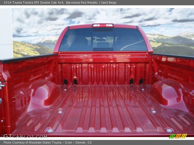 Barcelona Red Metallic / Sand Beige 2014 Toyota Tundra SR5 Double Cab 4x4