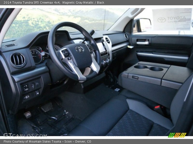Magnetic Gray Metallic / Black 2014 Toyota Tundra SR5 Crewmax 4x4