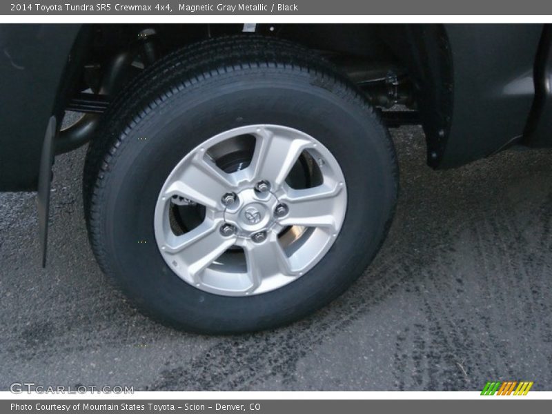 Magnetic Gray Metallic / Black 2014 Toyota Tundra SR5 Crewmax 4x4