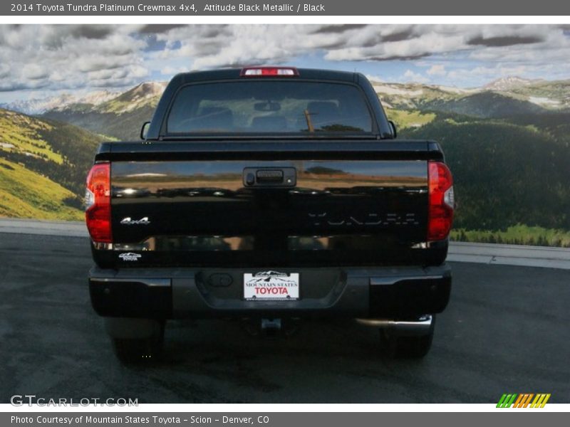 Attitude Black Metallic / Black 2014 Toyota Tundra Platinum Crewmax 4x4