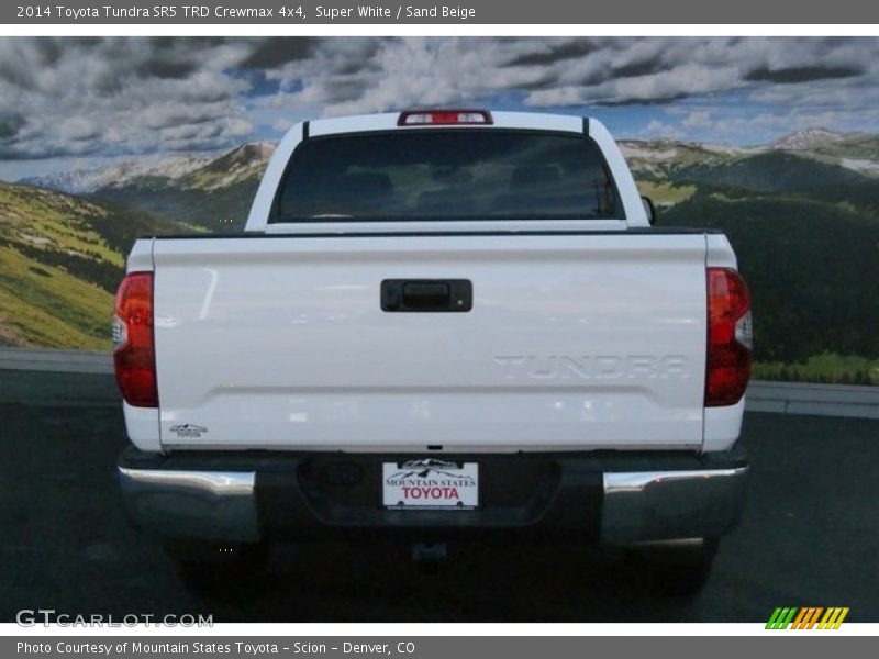 Super White / Sand Beige 2014 Toyota Tundra SR5 TRD Crewmax 4x4