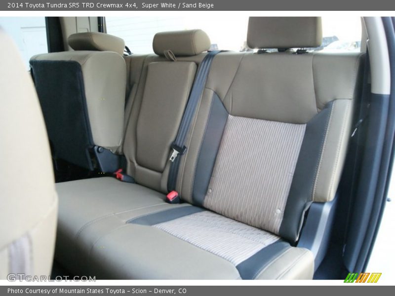 Super White / Sand Beige 2014 Toyota Tundra SR5 TRD Crewmax 4x4