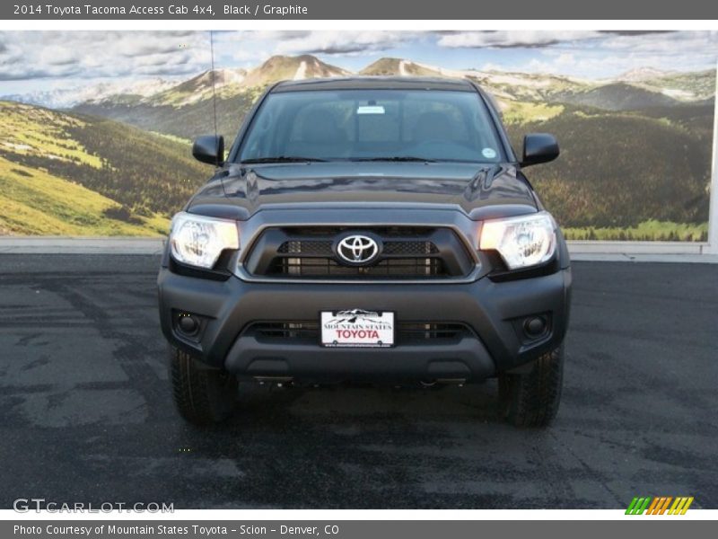 Black / Graphite 2014 Toyota Tacoma Access Cab 4x4