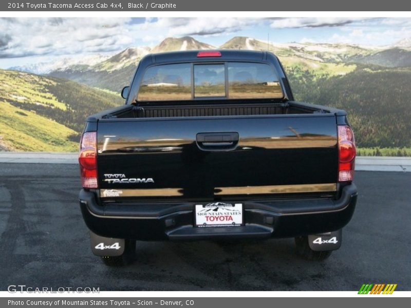 Black / Graphite 2014 Toyota Tacoma Access Cab 4x4