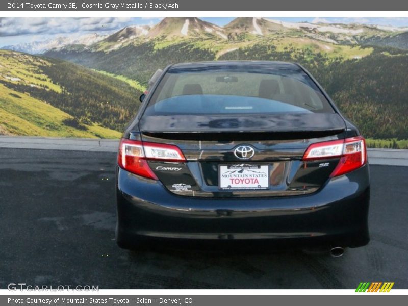 Cosmic Gray Metallic / Black/Ash 2014 Toyota Camry SE