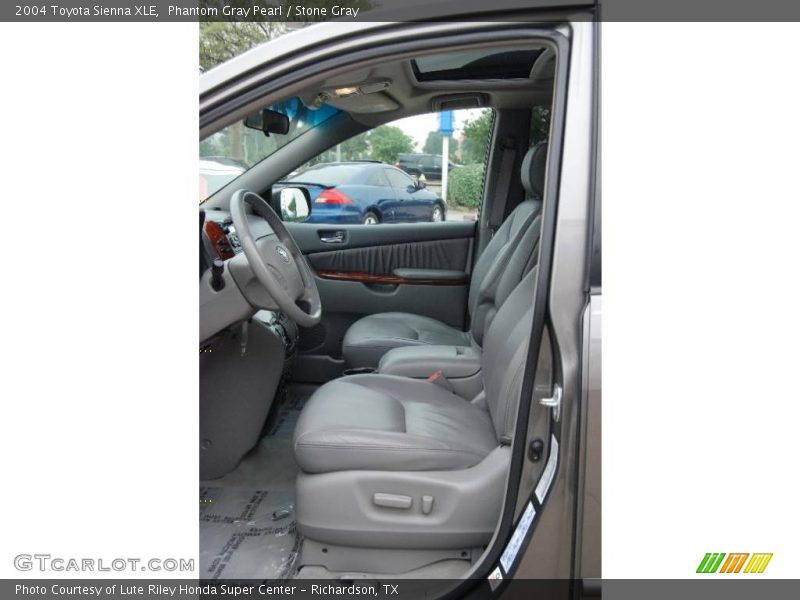 Phantom Gray Pearl / Stone Gray 2004 Toyota Sienna XLE