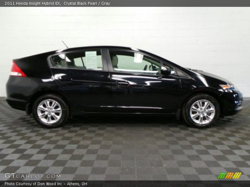 Crystal Black Pearl / Gray 2011 Honda Insight Hybrid EX