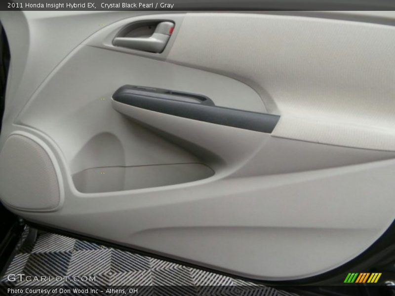 Crystal Black Pearl / Gray 2011 Honda Insight Hybrid EX