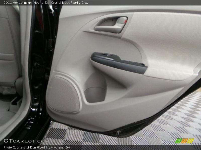 Crystal Black Pearl / Gray 2011 Honda Insight Hybrid EX