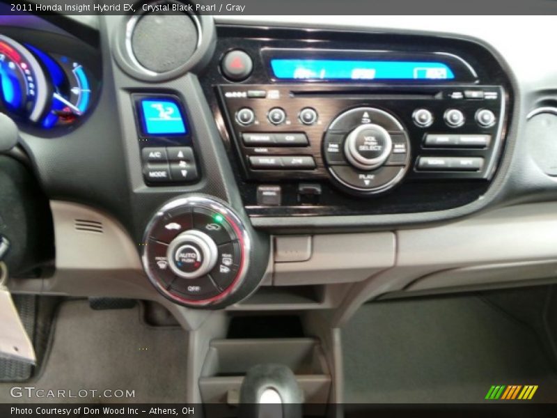 Crystal Black Pearl / Gray 2011 Honda Insight Hybrid EX