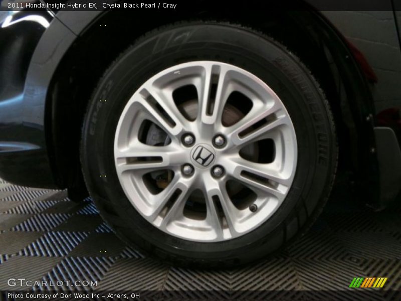 Crystal Black Pearl / Gray 2011 Honda Insight Hybrid EX