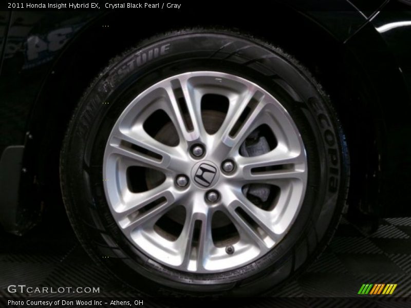 Crystal Black Pearl / Gray 2011 Honda Insight Hybrid EX
