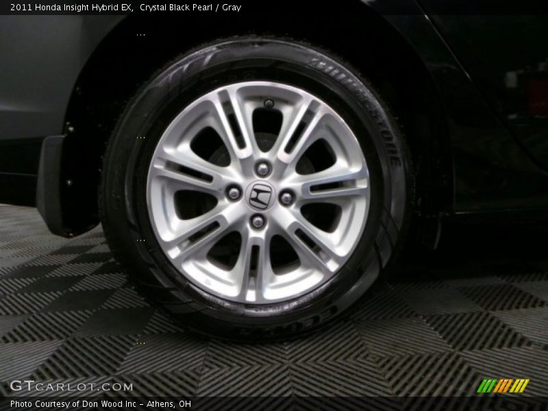 Crystal Black Pearl / Gray 2011 Honda Insight Hybrid EX