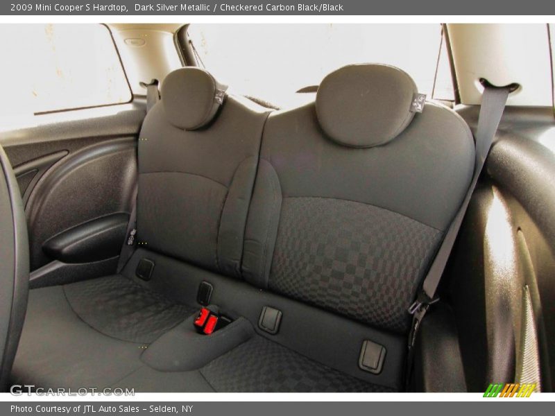 Dark Silver Metallic / Checkered Carbon Black/Black 2009 Mini Cooper S Hardtop