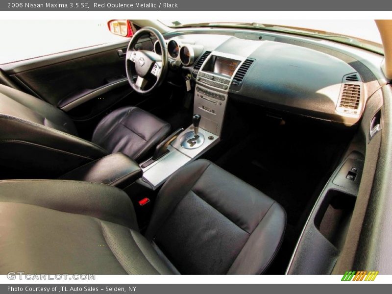 Red Opulence Metallic / Black 2006 Nissan Maxima 3.5 SE