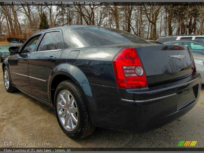 Steel Blue Metallic / Dark Slate Gray 2008 Chrysler 300 Touring