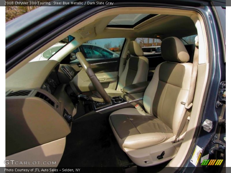 Steel Blue Metallic / Dark Slate Gray 2008 Chrysler 300 Touring