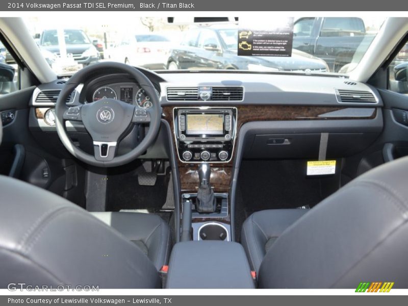 Black / Titan Black 2014 Volkswagen Passat TDI SEL Premium