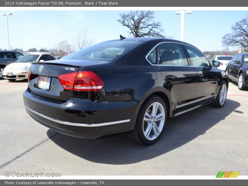 Black / Titan Black 2014 Volkswagen Passat TDI SEL Premium