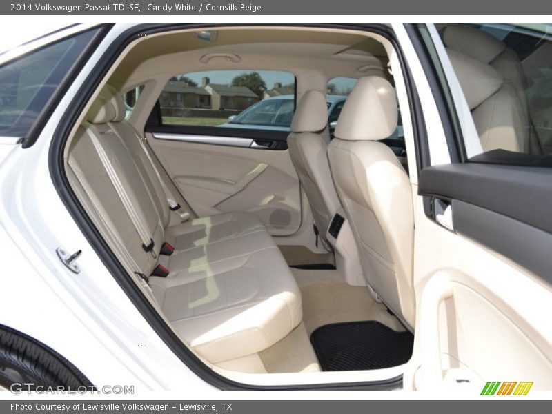 Candy White / Cornsilk Beige 2014 Volkswagen Passat TDI SE