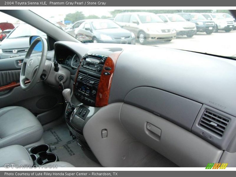 Phantom Gray Pearl / Stone Gray 2004 Toyota Sienna XLE