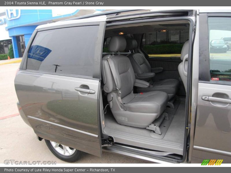 Phantom Gray Pearl / Stone Gray 2004 Toyota Sienna XLE