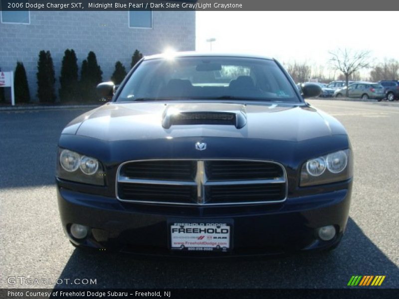 Midnight Blue Pearl / Dark Slate Gray/Light Graystone 2006 Dodge Charger SXT