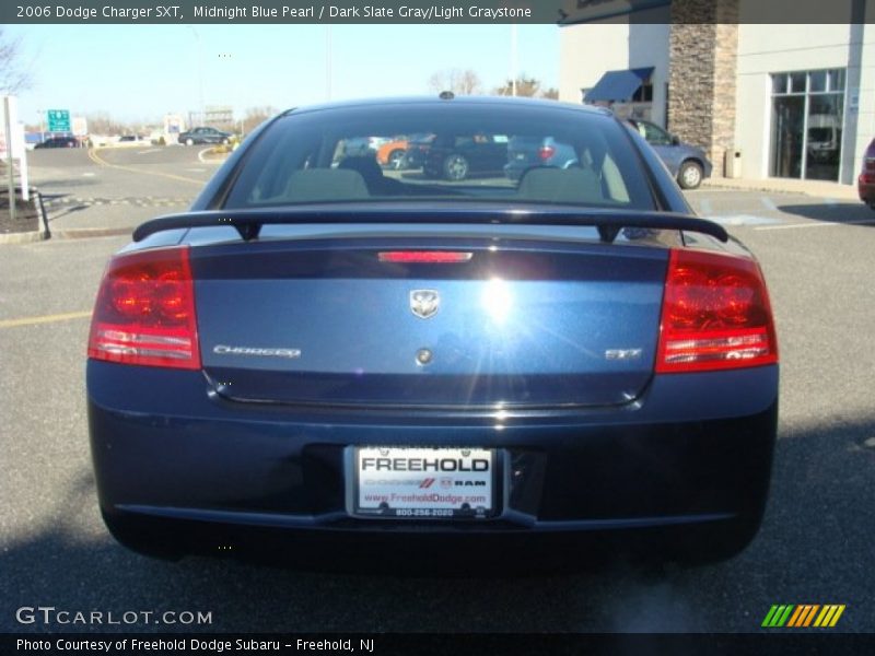 Midnight Blue Pearl / Dark Slate Gray/Light Graystone 2006 Dodge Charger SXT