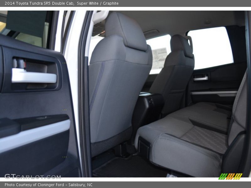 Super White / Graphite 2014 Toyota Tundra SR5 Double Cab