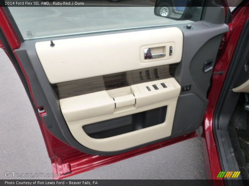 Door Panel of 2014 Flex SEL AWD