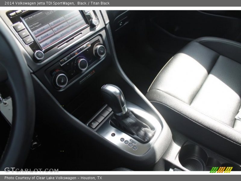 Black / Titan Black 2014 Volkswagen Jetta TDI SportWagen
