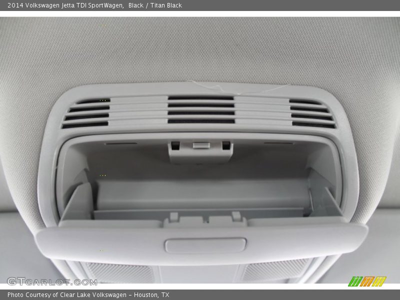 Black / Titan Black 2014 Volkswagen Jetta TDI SportWagen