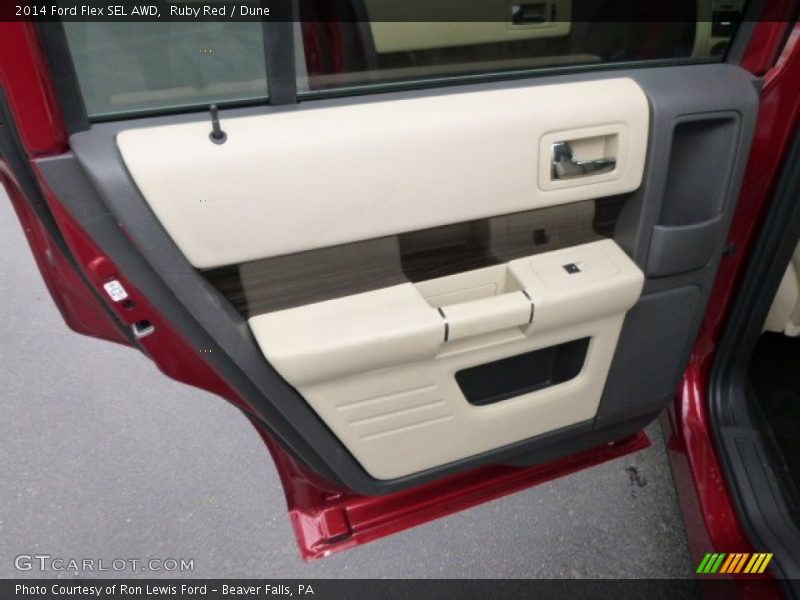 Door Panel of 2014 Flex SEL AWD