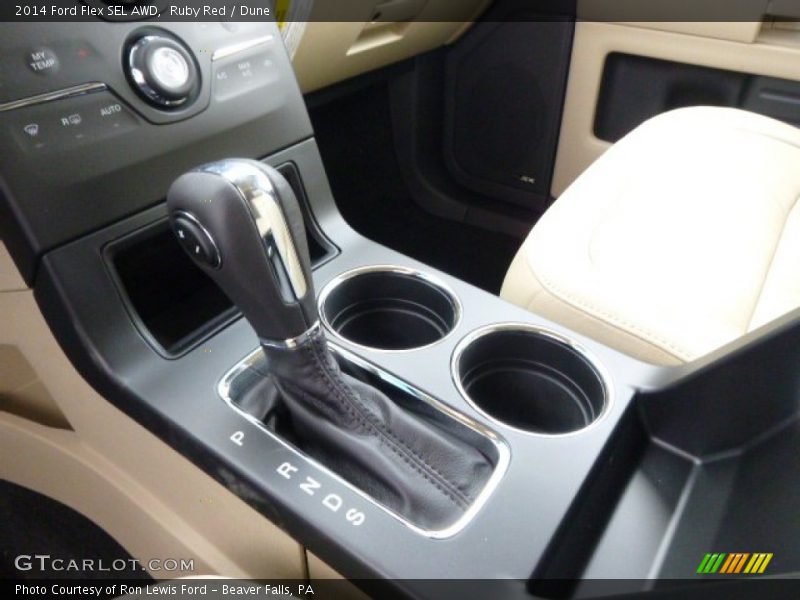  2014 Flex SEL AWD 6 Speed SelectShift Automatic Shifter