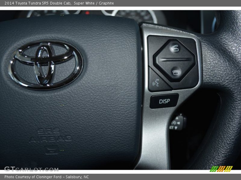 Super White / Graphite 2014 Toyota Tundra SR5 Double Cab