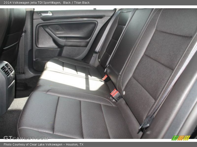 Black / Titan Black 2014 Volkswagen Jetta TDI SportWagen
