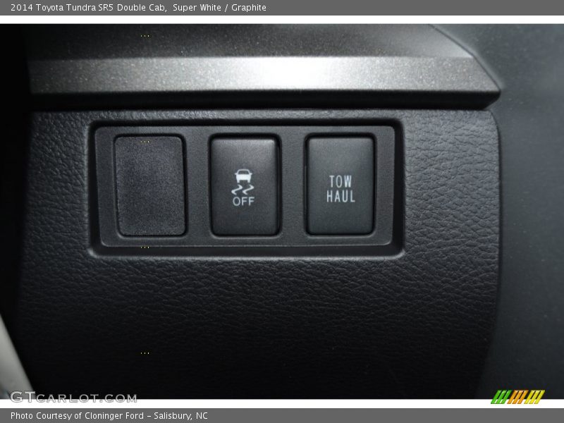 Super White / Graphite 2014 Toyota Tundra SR5 Double Cab