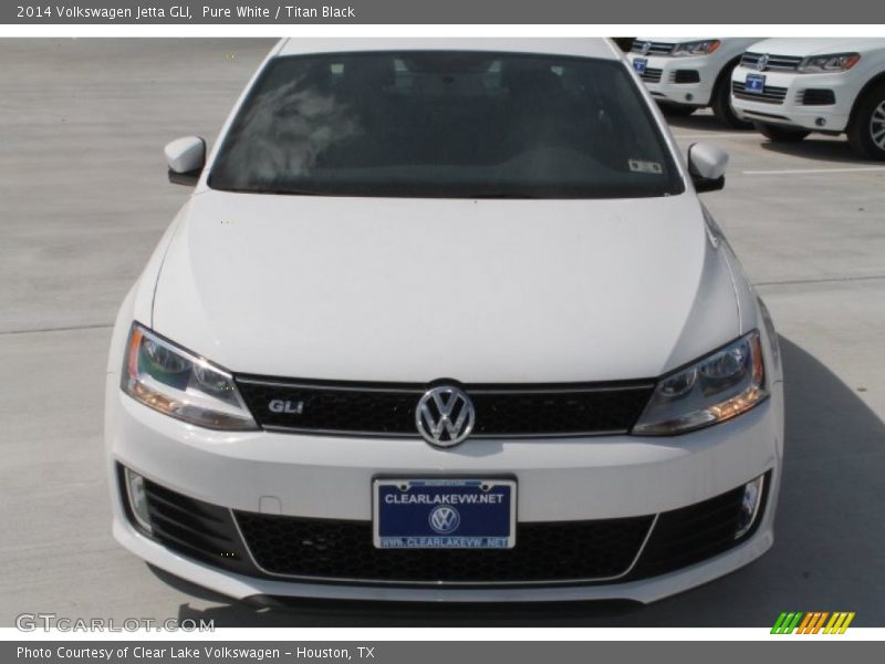 Pure White / Titan Black 2014 Volkswagen Jetta GLI