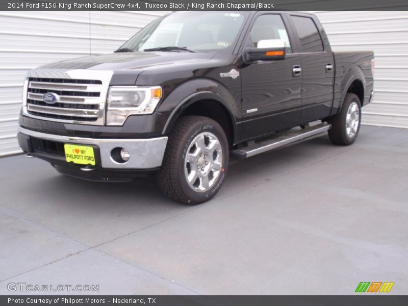 Tuxedo Black / King Ranch Chaparral/Black 2014 Ford F150 King Ranch SuperCrew 4x4