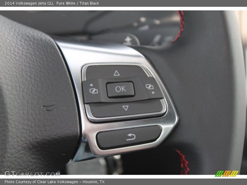 Pure White / Titan Black 2014 Volkswagen Jetta GLI