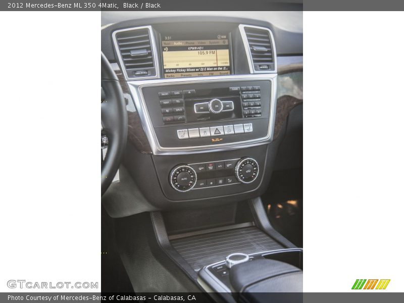 Black / Black 2012 Mercedes-Benz ML 350 4Matic