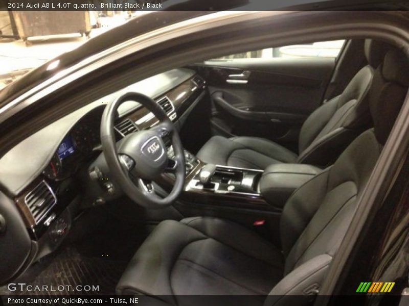 Brilliant Black / Black 2014 Audi A8 L 4.0T quattro