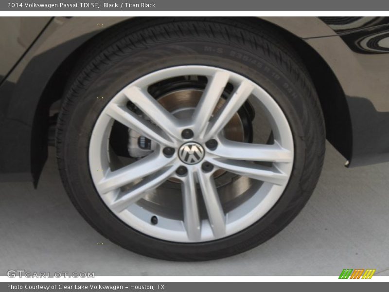 Black / Titan Black 2014 Volkswagen Passat TDI SE