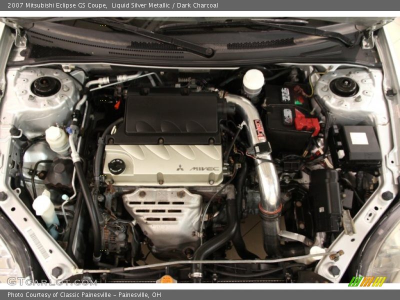 Liquid Silver Metallic / Dark Charcoal 2007 Mitsubishi Eclipse GS Coupe