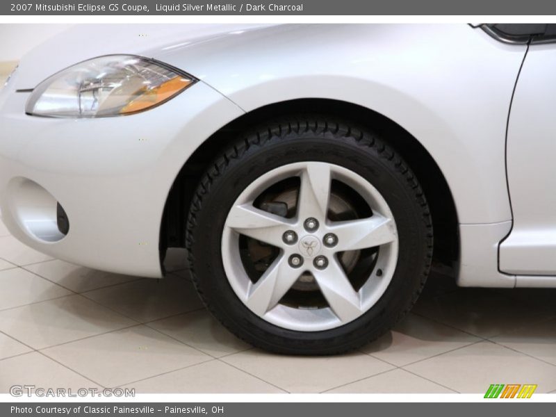 Liquid Silver Metallic / Dark Charcoal 2007 Mitsubishi Eclipse GS Coupe
